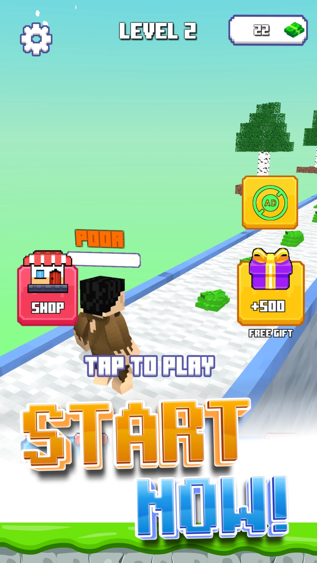 Craft Runner - Money Run 3D screenshot